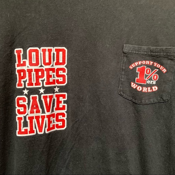 Biker Main Street Saloon Tee 2XL - Picture 5 of 9